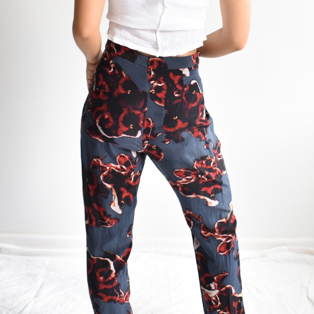 Bianca Spender Silk Jogger Pants - Picture 3 of 4